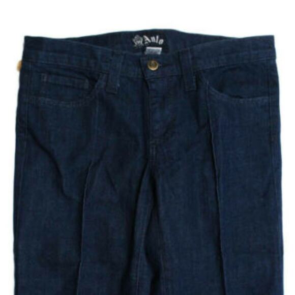 Anlo Blue Pacific Wash Wide Leg Jeans Size 30 TALL DISCONTINUED Hippie Boho - Picture 11 of 14